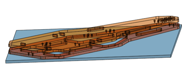 Assembly & cut area